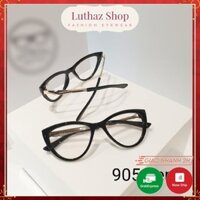 Gọng Kính Cận Nữ Mắt Mèo Luthaz Gọng Nhựa Thời Trang 905