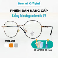 Gọng Kính Cận Nữ Tròn Kim Loại 63073 - Mắt Kính Nữ Thời Trang Nhiều Màu Bummi