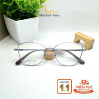 Gọng kính cận ORZ002 dáng mắt mèo thời trang, bắt trend, chất liệu Titanium IP cao cấp mang nhẹ và thoải mái.