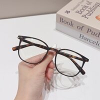 Gọng kính cận thời trang ANNA dáng tròn mắt to thời trang cá tính chất liệu nhựa dẻo OL 27023