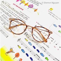 Gọng kính cận titan mắt mèo 2252 cho nữ, gọng cận màu xinh chất nhẹ nhàng