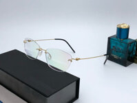 Gọng kính cận Titanium bọc vàng cao cấp lindberg