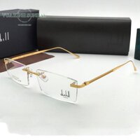 Gọng kính cận titanium mạ vàng dunhill TT18
