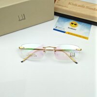 Gọng kính cận titanium mạ vàng dunhill TT16