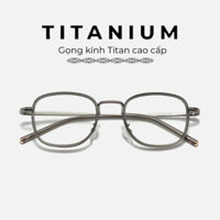 Gọng kính cận Titanium 𝐓𝐢𝐭𝐚𝐧 𝐕𝐢𝐧𝐭𝐚𝐠𝐞 Gọng kính Chất liệu Titan nhẹ & bền Hàng nhập Nhật 76