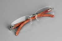 Gọng kính Cartier gỗ V558