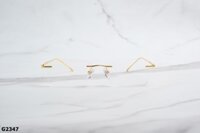 Gọng Kính Chữ Nhật SHADY Nam G2347 - Vàng