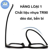 Gọng kính chữ V cao cấp nhựa dẻo tr90 siêu nhẹ
