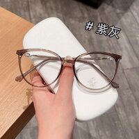 Gọng kính dáng mắt mèo bầu nhẹ nhựa dẻo cao cấp