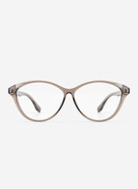 Gọng kính dáng mắt mèo Felicia - CAT 0022 - Màu be đậm