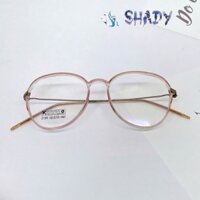 Gọng Kính Dior Nữ - Gọng Dẻo Hồng Pastel Tròng Tròn Cao Cấp Hàn Quốc Full Box Mã 2190