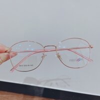Gọng kính FL8813 màu hồng cho nam nữ lắp mắt cận kính đổi màu kính mát