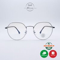 Gọng kính giả cận thời trang nam/nữ thiết kế nhẹ nhàng Saint Brown 103123 Bloom Eyewear cao cấp