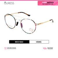 GỌNG KÍNH HỢP KIM SIÊU NHẸ HỢP THỜI TRANG  HÀNG CHÍNH HÃNG 8101 - BEO MÀU