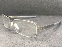 Gọng kính IC Berlin 134 Biberburg Chrome Grey Clear