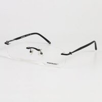 Gọng Kính Khoan Bắt Ốc Không Viền Titanium Nam Nữ Cao Cấp Montblanc MB0071O Full Box