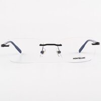 Gọng Kính Khoan Bắt Ốc Không Viền Nam Nữ Cao Cấp Montblanc MB 0221O Full Box Chuẩn Auth