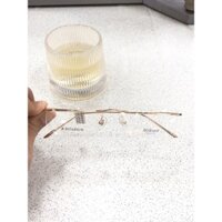 Gọng kính khoan titan Nikon,gọng 3 mảnh nam nữ thời trang,lắp cận viễn,ko độ