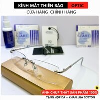 Gọng kính khoan vít ốc giả cận nam nữ