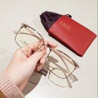 Gọng kính kim loại mảnh hàn quốc tròng kính chống ánh sáng xanh