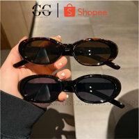Gọng Kính, Kính Râm Oval Thời Trang Nữ – Gọng Nhựa Cao Cấp, Chống Tia Uv, Phong Cách Hàn Quốc Vintage Gigi Eyewear