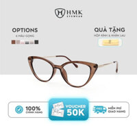 Gọng Kính Mắt Mèo HMK Eyewear Nhựa Kim Loại Cá Tính Thời Trang Nam Nữ – MM52001