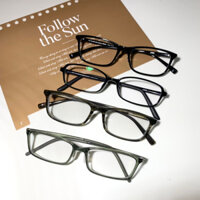 Gọng kính mắt nam nữ dáng vuông si Nhật - JINS mã KA