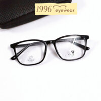 Gọng kính mắt nam nữ 1996eyewear nhựa dáng vuông, Kính cận lõi kim loại Dg