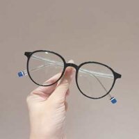 Gọng kính mắt thời trang ANNA nam nữ dáng tròn chất liệu kim loại cao cấp 250NA005