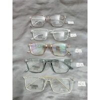 Gọng kính mắt thời trang chính hãng ANNA nam nữ dáng vuông gọng nhựa dẻo 380HQ031 TẶNG HỘP ĐỰNG KÍNH (M11-15)