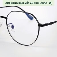 Gọng kính mắt thời trang (JU2586_51_C3) Unisex JUBILANT cao cấp dáng đa giác chất liệu kim loại