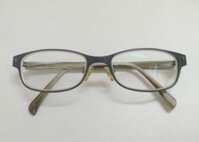 Gọng kính màu xanh ghi hun khói Piovino thương hiệu Hàn Quốc.