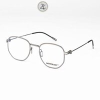 Gọng kính Montblanc MB0052O dáng đa giác titanium cao cấp fullbox