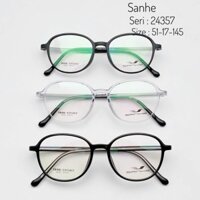 Gọng kính nam nữ B&BEYEWEAR mắt kính tròn thời trang 24357