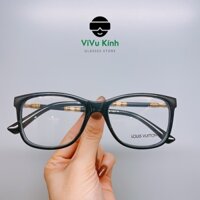 Gọng kính nam nữ LV dáng mắt vuông to fashion ViVu