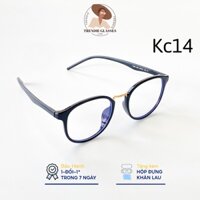 Gọng Kính Nhựa 0 Độ Kc14 Trendie Dành Cho Học Sinh Sinh Viên Tặng Kèm Bao Da và Lau Kính