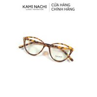 Gọng kính nhựa dáng mắt mèo KAMI NACHI phong cách tự do 2360 - Da beo
