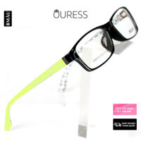 Gọng kính nhựa dẻo tr90 thời trang nam nữ Ouress 86010 - Đen