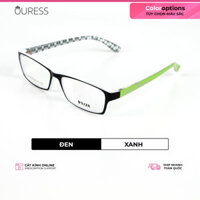 Gọng kính nhựa dẻo tr90 thời trang nam nữ Ouress 86010 - Trắng Xanh Lá