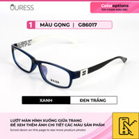 Gọng kính nhựa dẻo tr90 thời trang nam nữ Ouress 86017 - Xanh Đen