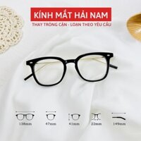 Gọng kính nhựa vuông nam nữ càng tăm mảnh nhẹ phụ kiện thời trang KB202