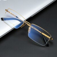 Gọng kính Omega titanium mạ vàng 18k TT91