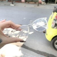 Gọng kính oval nhựa siêu dẻo TR90