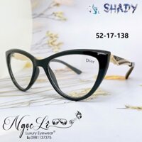 Gọng Kính Thời Trang Nữ - Gọng Kính Dior Mắt Mèo Đính Đá Cao Cấp 905