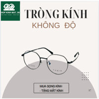 Gọng kính titan bền dẻo nam nữ đủ màu như hình, tặng kèm tròng kính cận, viễn có độ từ  - 0.50 đến  -2.50 độ