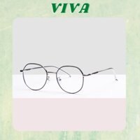 Gọng kính tròn Hàn Quốc mắt kính nam giả cận cao cấp kính nữ đẹp thời trang VIVA VV23