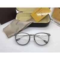 Gọng kính tròn kute xám tây