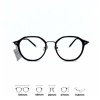 Gọng Kính Tròn Nhựa Kết Hợp Kim Loại - Yoon 01341 Y216