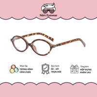 Gọng kính tròn oval dẹt Bayonetta Y2K phụ kiện thời trang dáng nhỏ NẤM EYEWEAR MlUMlU