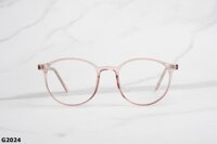 Gọng Kính Tròn SHADY Unisex G2024 - Nâu Trong